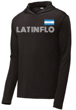 Load image into Gallery viewer, Latin Flo (Pick your Latin Country) Performance Hoodie - Soccer Font