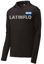 Load image into Gallery viewer, Latin Flo (Pick your Latin Country) Performance Hoodie - Soccer Font