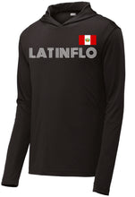 Load image into Gallery viewer, Latin Flo (Pick your Latin Country) Performance Hoodie - Soccer Font
