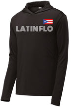 Load image into Gallery viewer, Latin Flo (Pick your Latin Country) Performance Hoodie - Soccer Font