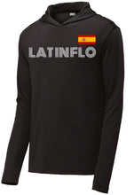 Load image into Gallery viewer, Latin Flo (Pick your Latin Country) Performance Hoodie - Soccer Font