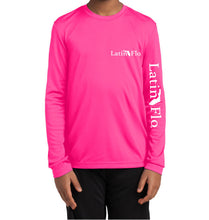 Load image into Gallery viewer, Kids Classic Pink & White Logo Drifit