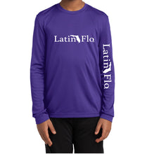 Load image into Gallery viewer, Kids Classic Purple & White Logo Drifit