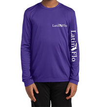Load image into Gallery viewer, Kids Classic Purple & White Logo Drifit