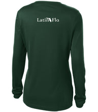 Load image into Gallery viewer, Ladies Classic Forest Green Logo Drifit V-Neck