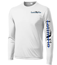 Load image into Gallery viewer, White "Blue Line" Drifit