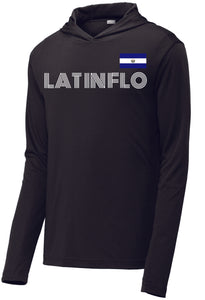 Latin Flo (Pick your Latin Country) Performance Hoodie - Soccer Font