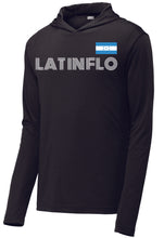 Load image into Gallery viewer, Latin Flo (Pick your Latin Country) Performance Hoodie - Soccer Font
