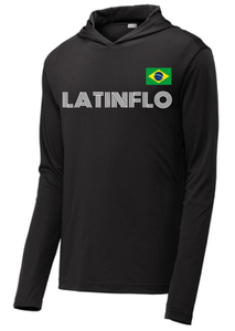 Latin Flo (Pick your Latin Country) Performance Hoodie - Soccer Font