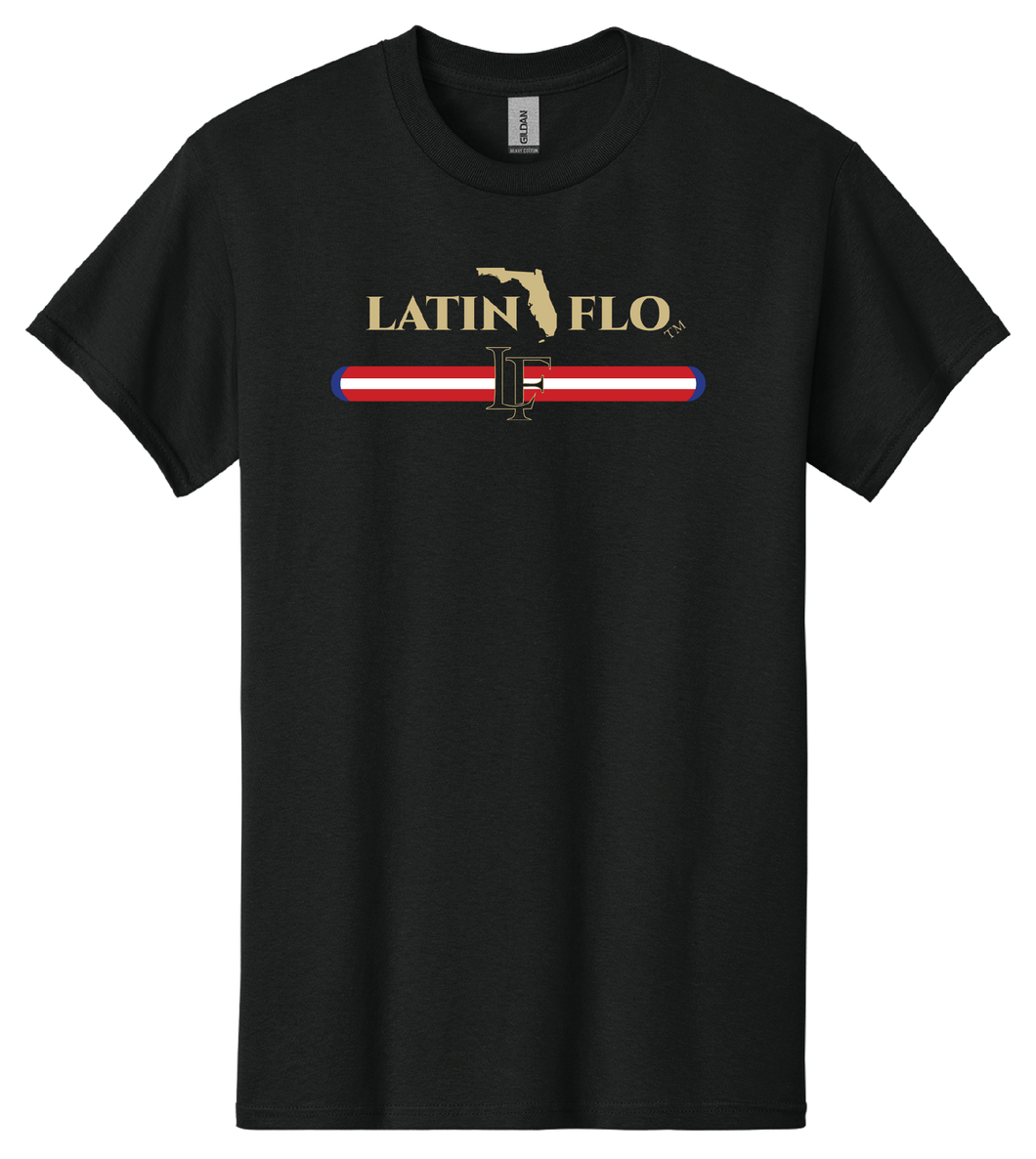 Latin Flo Puerto Rico Cotton T-Shirt