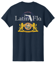 Load image into Gallery viewer, Latin Flo Florida Seal Cotton T-Shirt
