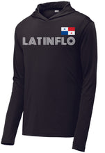 Load image into Gallery viewer, Latin Flo (Pick your Latin Country) Performance Hoodie - Soccer Font
