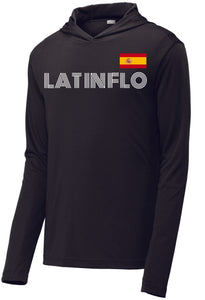 Latin Flo (Pick your Latin Country) Performance Hoodie - Soccer Font