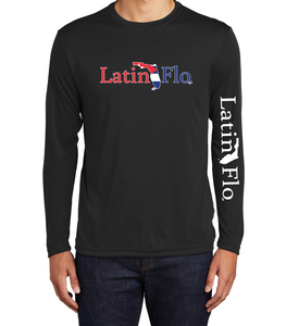 Cuban Flag Latin Flo Long Sleeve Drifit