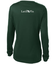 Load image into Gallery viewer, Ladies Classic Forest Green Logo Drifit V-Neck
