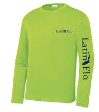 Load image into Gallery viewer, Kids Classic Lime &amp; Navy Logo Drifit
