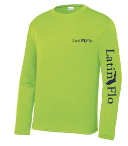 Kids Classic Lime & Navy Logo Drifit