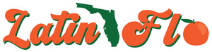 Orange Fruit Latin Flo Auto Decal
