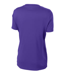 Classic Purple Logo Drifit T-Shirt