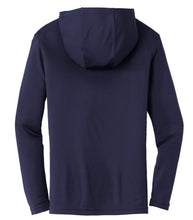 Load image into Gallery viewer, Customizable Navy Blue Logo Hoodie
