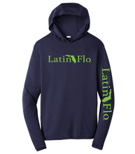 Load image into Gallery viewer, Customizable Navy Blue Logo Hoodie
