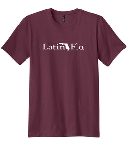 Maroon Cotton Logo T-Shirt