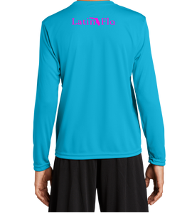 Kids Atomic Blue and Hot Pink Logo Drifit