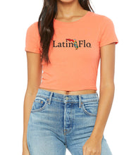 Load image into Gallery viewer, Crop Top Logo Tee Fitted

