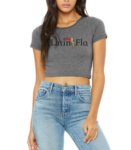 Crop Top Logo Tee Fitted
