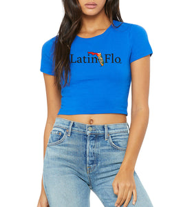 Crop Top Logo Tee Fitted