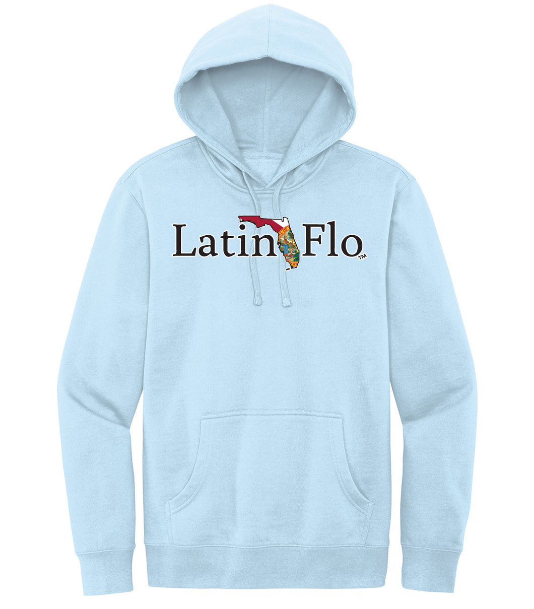 Ice Blue Latin Flo Hoodie