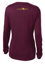 Load image into Gallery viewer, Ladies Classic Maroon &amp; Gold Logo Drifit
