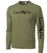 Load image into Gallery viewer, Army Green Flag Long Sleeve Drifit 
