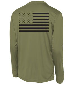 Army Green "Flag" Drifit Latin Flo