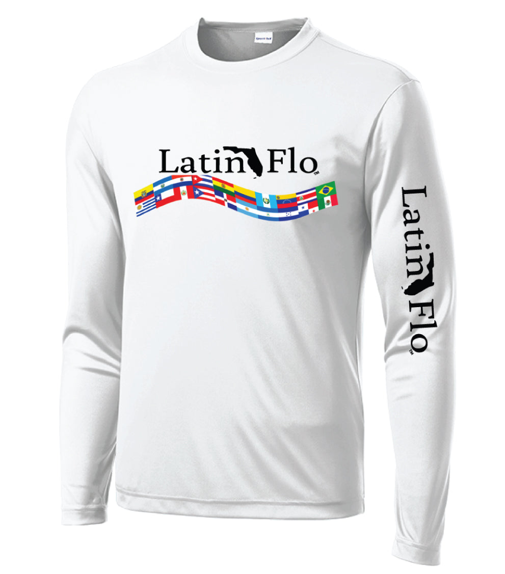 Latin Flo Flag Drifit Long Sleeve