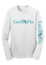 Load image into Gallery viewer, Youth Classic White &amp; Teal Logo Drifit
