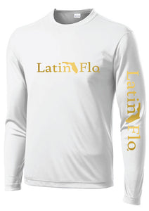 Classic White & Gold Logo Drifit